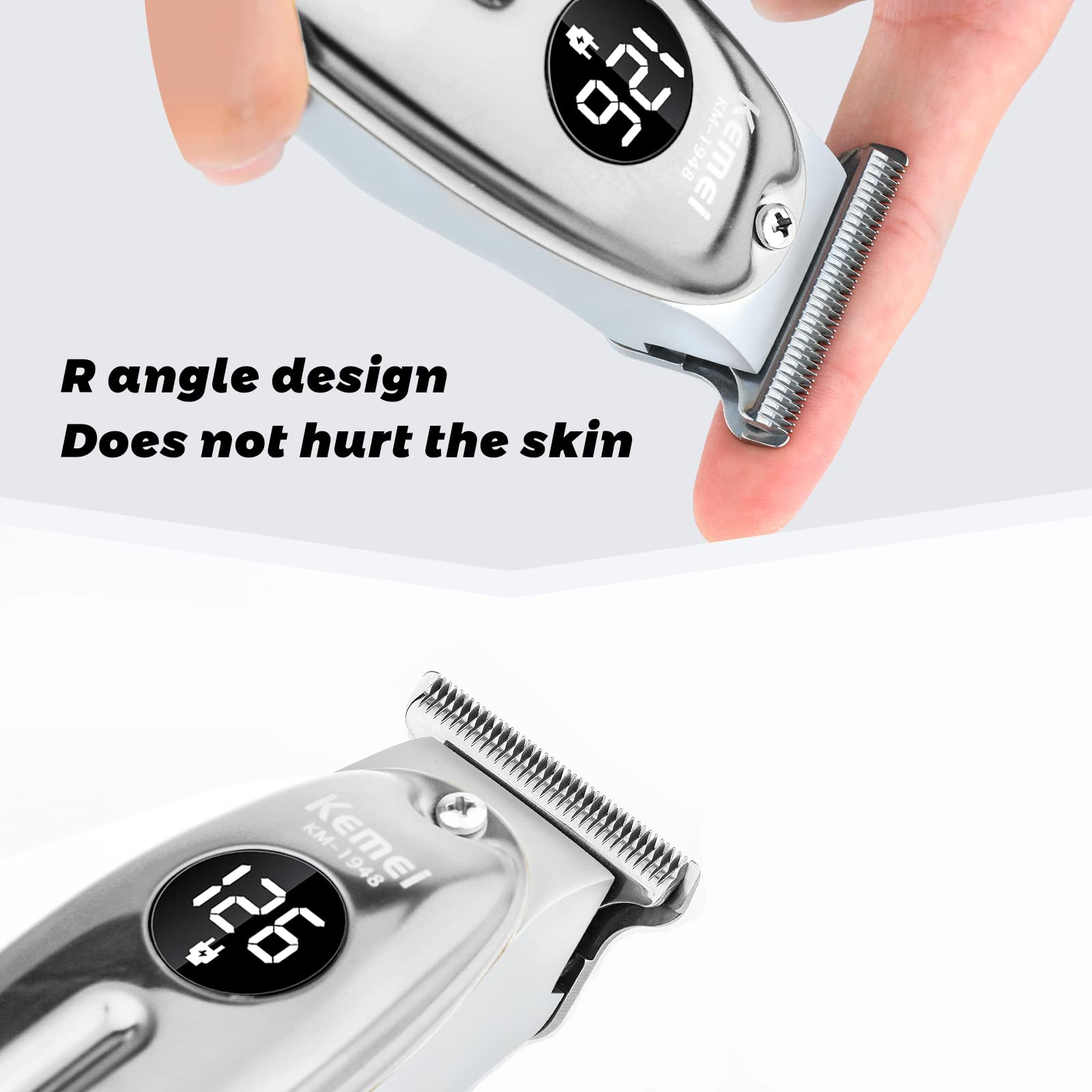 Amazon.co.jp: KEMEI 電動バリカン メンズ 散髪用 電動コードレス USB